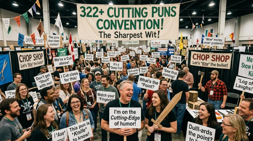 cutting puns