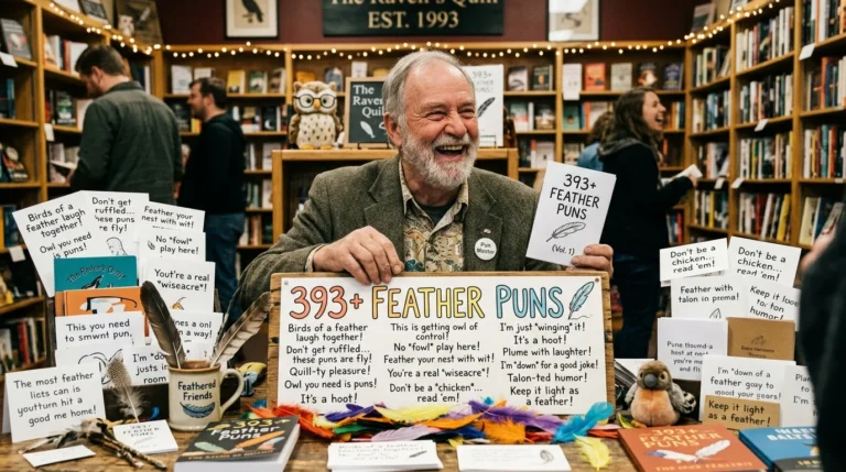 feather puns