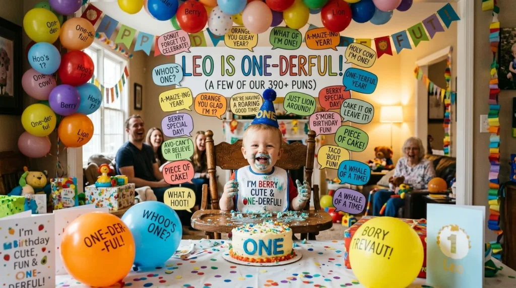 first birthday puns