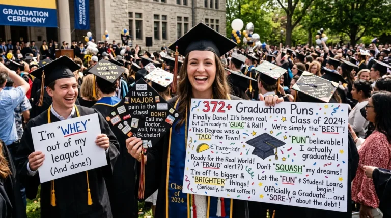 graduation puns