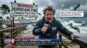 hurricane puns