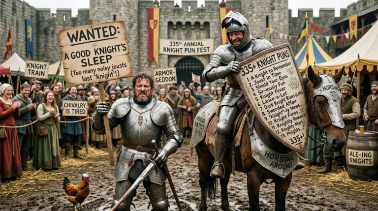 knight puns