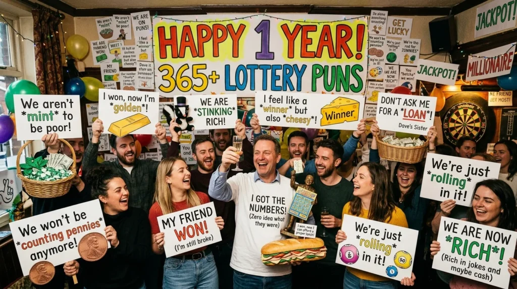 lottery puns