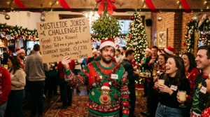 mistletoe jokes