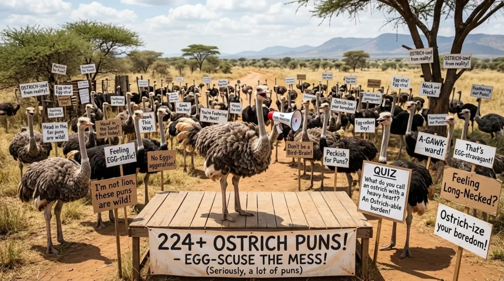 ostrich puns