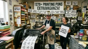 printing puns