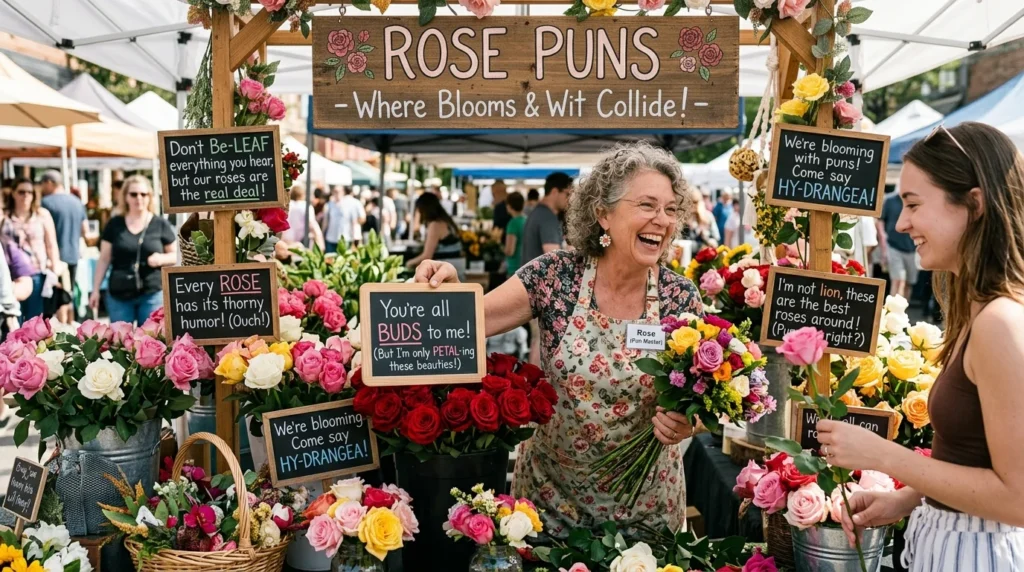 rose puns