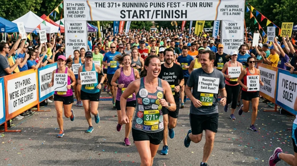 running puns