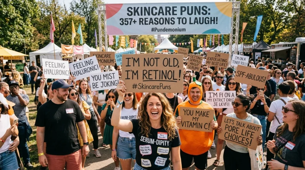skincare puns