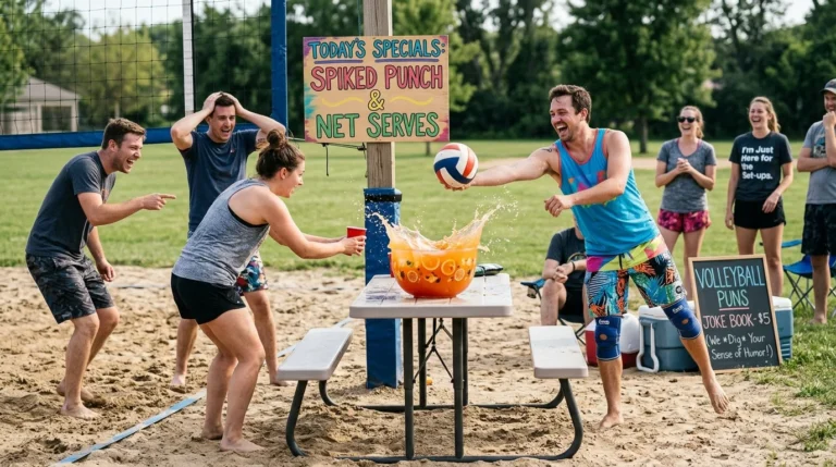 volleyball puns